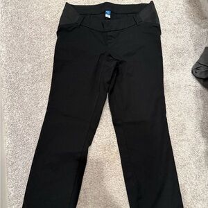 Old Navy Black Maternity Pants